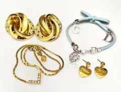 ディオール　ネックレス、ブレスレット、イヤリング、ピアス　訳あり　A020のサムネイル
