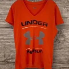 UNDERARMOUR　アンダーアーマー　半袖Tシャツ　レディース　M　オレンジのサムネイル