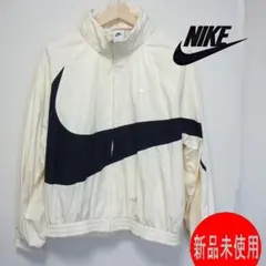 新品(メンズL)ナイキ きなり ウーブンジャケット ウインドブレーカー 撥水加工