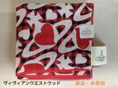 新品☆Vivienne Westwood オーブ＆ハート柄 ガーゼハンカチ 川辺