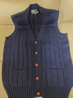 百貨店購入 ラルフローレンベスト M　Polo by Ralph Lauren