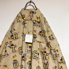 超レア デッドストック 新品 90s captain santa 総柄 シャツ