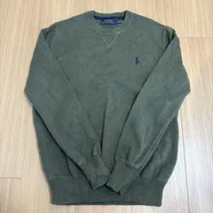 POLO RALPH LAUREN オリーブグリーン セーター XS