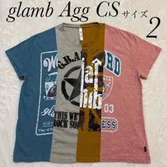 グラム　glamb Agg CS リメイクカットソー　サイズ2 半袖 Tシャツのサムネイル