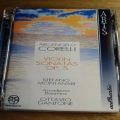 （SACD）コレッリ：ヴァイオリン・ソナタ／モンタナーリ