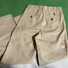 未使用 ポロ ラルフローレン キッズ チノパン ベージュ