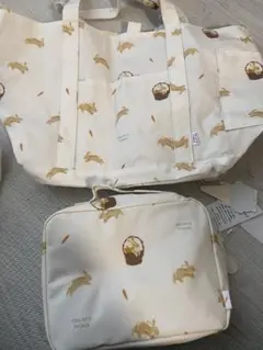 DEGELATO PIQUE ウサギデザイン マザーズバッグ