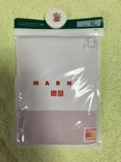 未開封　UNIQLOマルニ ヒートテックタートルネックT（長袖）　ピンク　ＸＬ