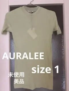 AURALEE ミントグリーン Tシャツ サイズ4 - メルカリ