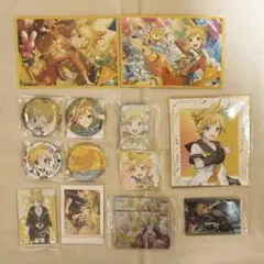 プロセカ　鏡音レン　まとめ売り　ぱしゃこれ　ウエハース　缶バッジ　下敷き