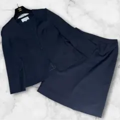 アンタイトル　セットアップ　ノーカラージャケット　スカート　日本製　24SS