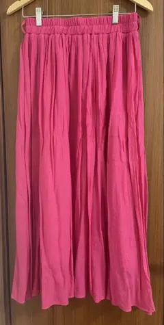 ピンク フレアスカート Lサイズ