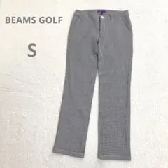 ビームスゴルフ パープルレーベル ゴルフパンツ 千鳥格子柄 ストレッチ Sのサムネイル
