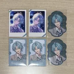 にじさんじ　渚トラウト　ウィンターデート　チェキ風カード