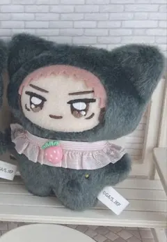 ぬい服たれ耳 うさぎ 犬 ちびぐるみ ボンネット 編み物 ハンドメイド