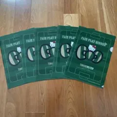 東京ヴェルディ フェアプレイリボン クリアファイル　5枚セット　キティちゃん