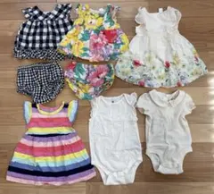 babyGAP 女の子服　６点まとめ売り　夏12-18month 80cm