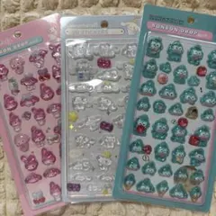 ハンギョドン　マイメロディー　シナモロール　シール109