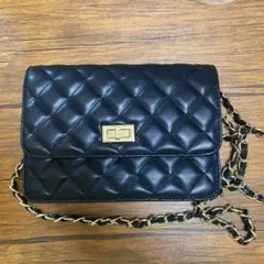 ショルダーバッグ　クラッチバッグ　キルティングバッグ