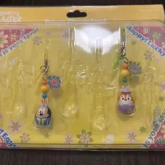 Disney land イースターエッグ型ストラップ2個セット