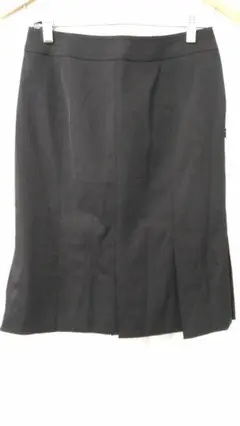 T1213 昭和レトロ ビンテージ ひざ丈 スカート タック 11号