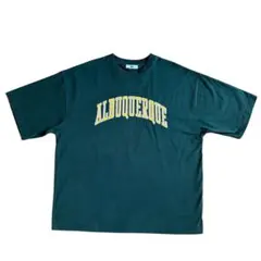 WEGO ALBUQUERQUE ロゴ Tシャツ ダークグリーン L