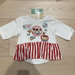 ディズニー　ミッキー＆ミニー　リトシー　ロンパース　70〜80㎝