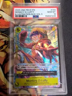 PSA10】ワンピース 1周年 英語版 ルフィ 浮世絵 - メルカリ