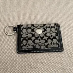 COACH モノグラム カードケース 美品