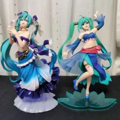 初音ミクPrincessAMPフィギュア〜マーメイドver＆アラビアンver〜