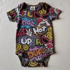 ヒスミニ 半袖ロンパース free(60-70)