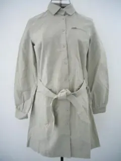 マカフィー　コットンワンピース　カラー：ベージュ　サイズ：38（M)