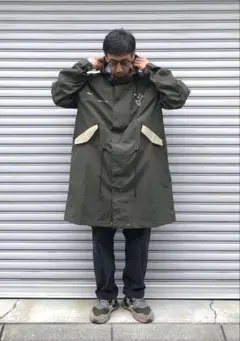 WHITE MOUNTAINEERING W.M.B.C.xKiU モッズコート