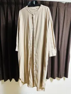 綿 ロングワンピース