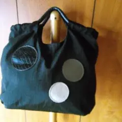 IBIZA イビサ　ショルダーバッグ 2way ナイロン　レザー　クロコ型押し