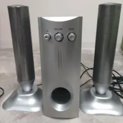 新品TWO TOWER3Dサウンドアンプ内蔵サブウーファー付ハイパワー