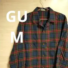 GU ジーユー トップス シャツ 長袖 Mサイズ フランネル