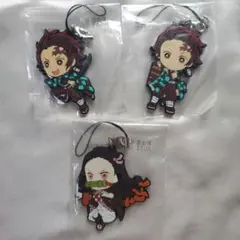鬼滅の刃　きゅんキャラ　ラバーストラップ