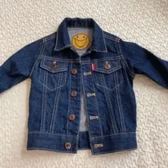 【美品】デニムジャケット　キッズ　Gジャン　80