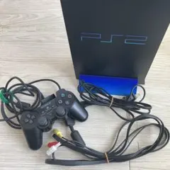 【動作未確認】 PS2 SCPH-18000 本体 コントローラー セット
