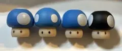 マリオ キノコ型フィギュア 4個セットのサムネイル