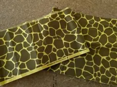 キリン模様 アニマル ジラフ柄 生地 はぎれ