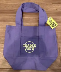 TRADER JOE'S トートバック（パープル）