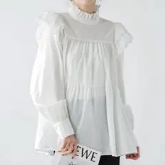 rosymonster  ミニフリル　カットソー Rosymonster【美品】ミニフリルブラウス - メルカリ