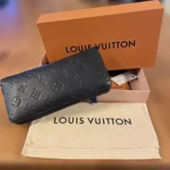 ルイヴィトン　メンズ長財布モノグラムシャドウ　ジッピーウォレット　ヴェルティカル