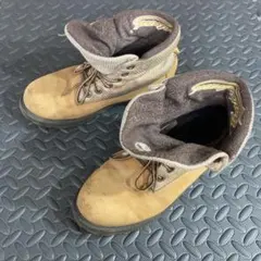Timberland ハイカットワークブーツ ベージュ24.5㎝