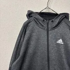 アディダス　パーカー　ジャージ　ジップ　アメリカ古着　 S 3622