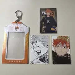 ハイキュー!! 日向翔陽 バースデイカードホルダー メタリックカード