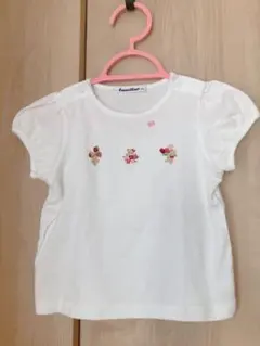 familiar ファミリア パフスリーブ Tシャツ 90cm 半袖