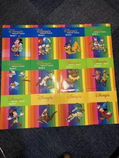 DWEディズニー英語システムBook1-12 12冊セット